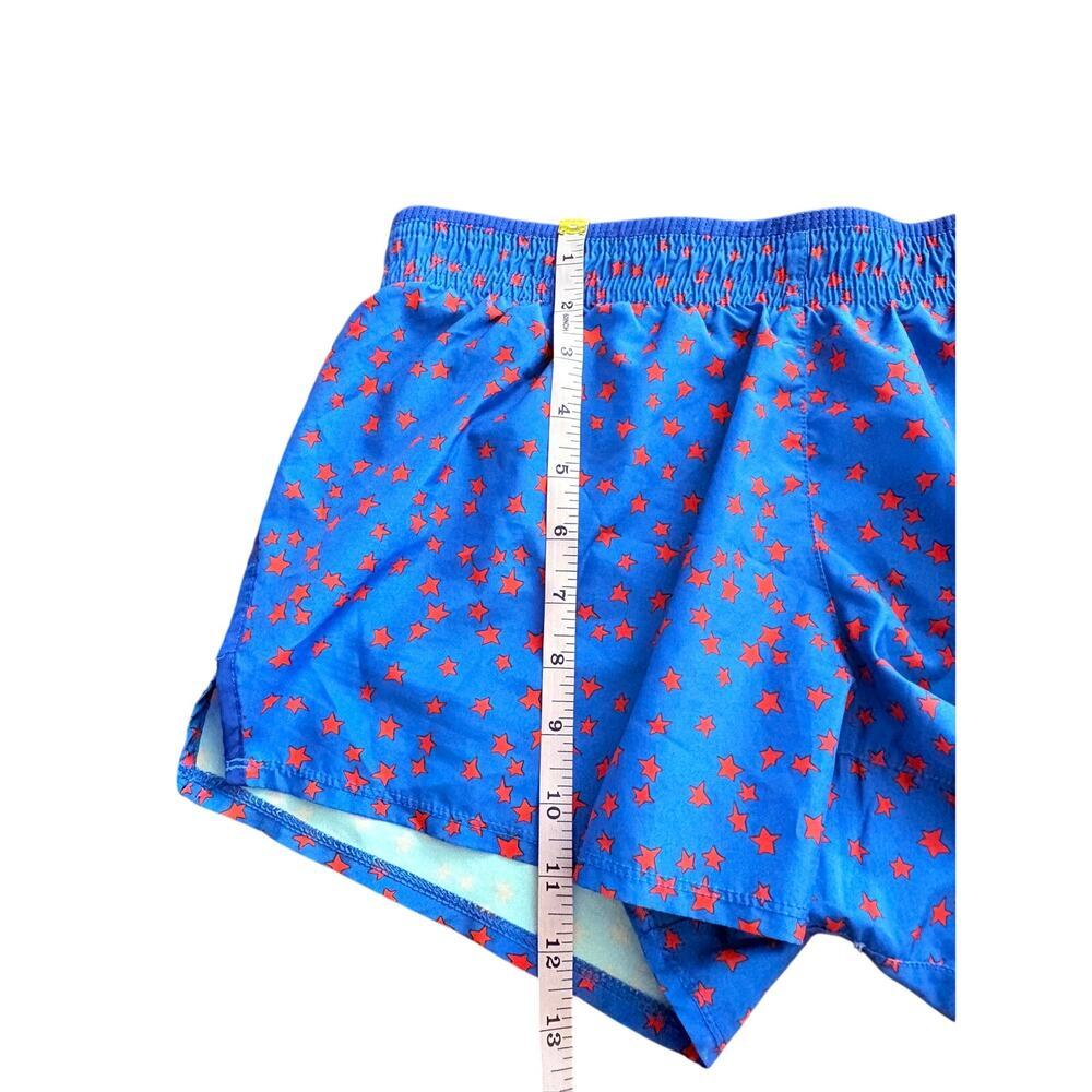 Nike Dri-Fit Star Print Running Shorts Blue Red 4th of July - Picture 6 of 6
